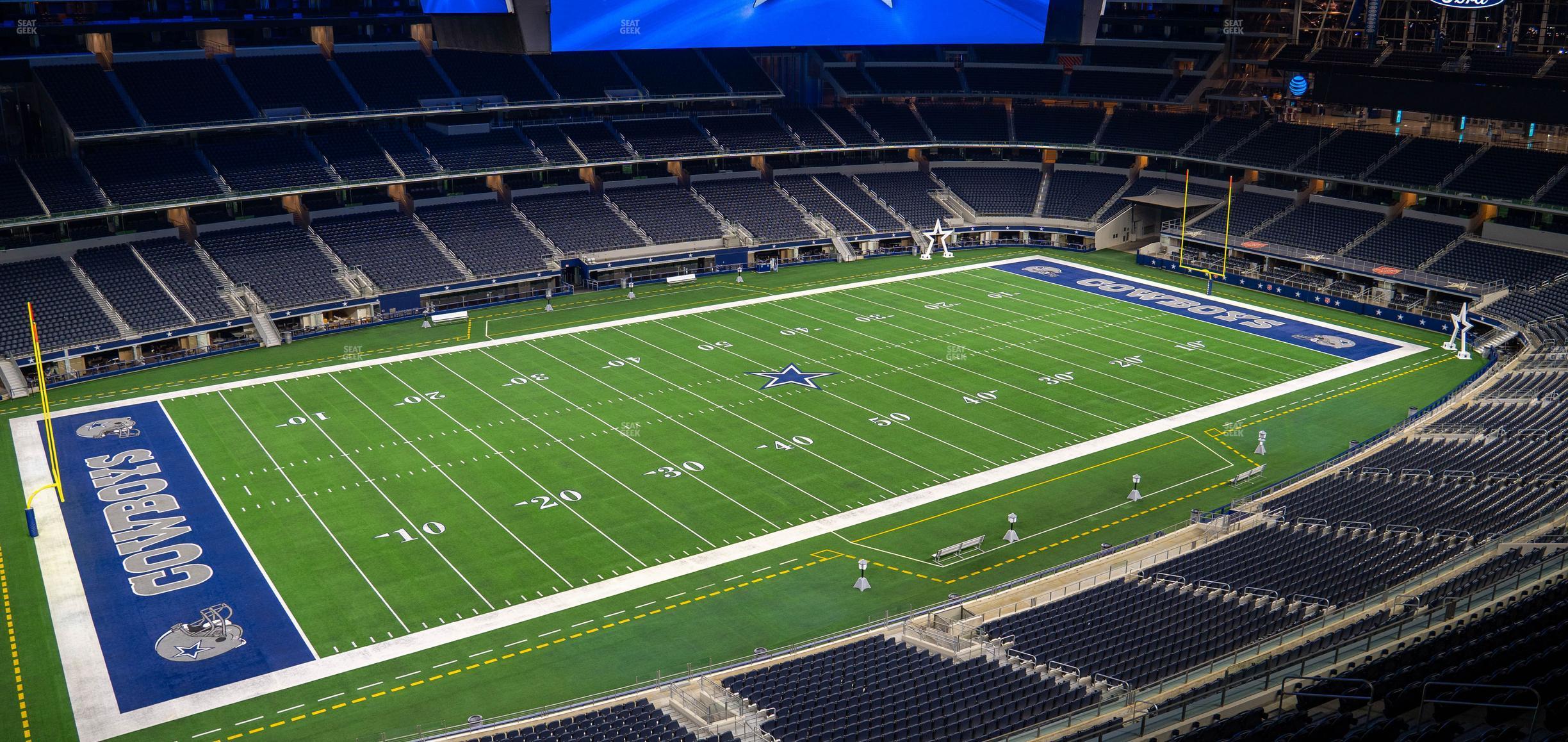 Seating view for AT&T Stadium Section Ring Of Honor Suite 555