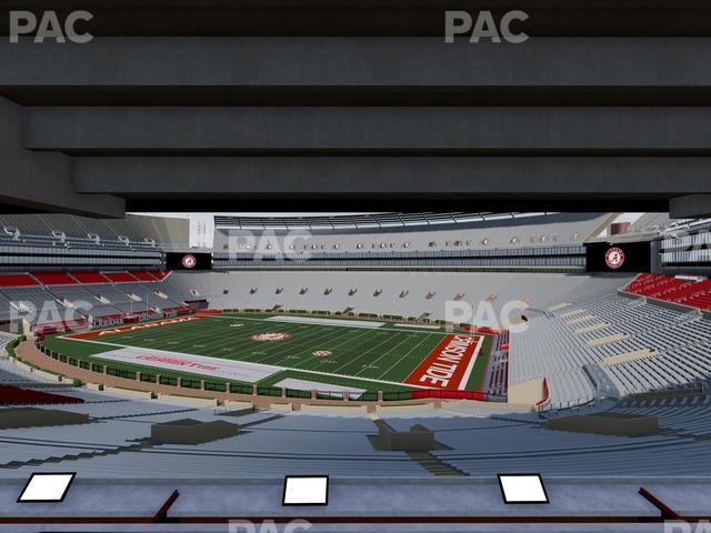 Seating view for Bryant Denny Stadium Section Loge Box 26