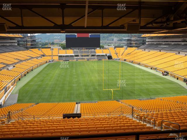 Seating view for Acrisure Stadium Section North Club 007