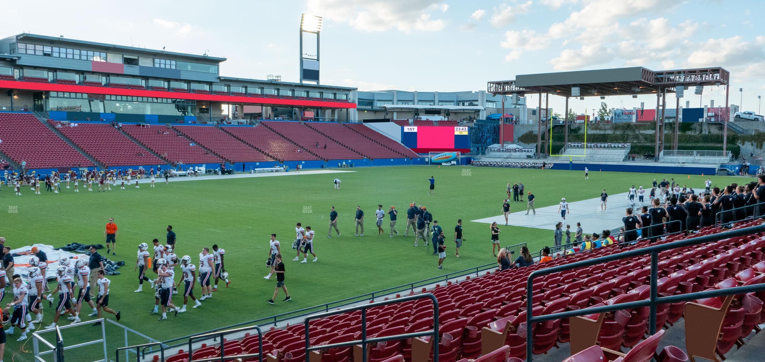 Seating view for Toyota Stadium Section 122