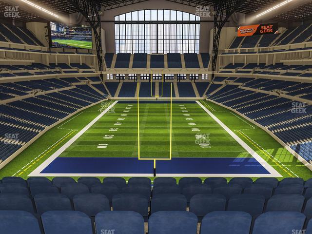 Seating view for Lucas Oil Stadium Section 427