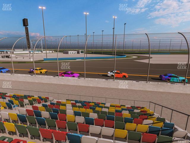 Seating view for Daytona International Speedway Section Front 174