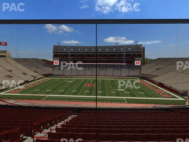 Seating view for Memorial Stadium Nebraska Section 225 D