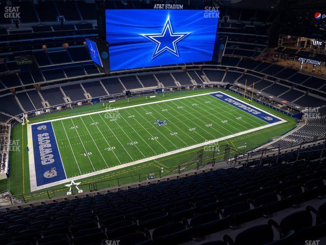 Seating view for AT&T Stadium Section 446