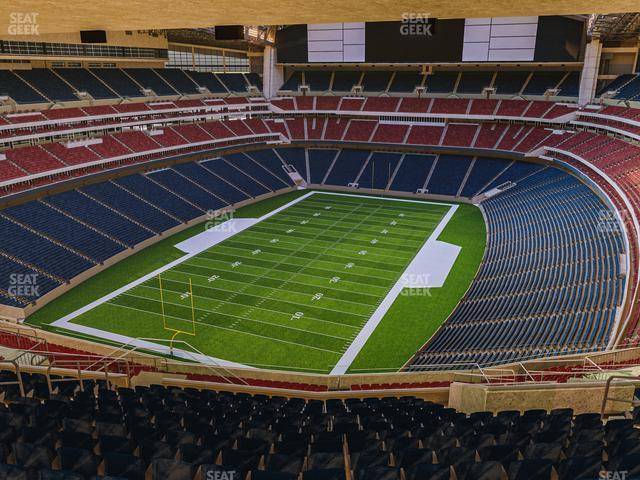 Seating view for NRG Stadium Section 718