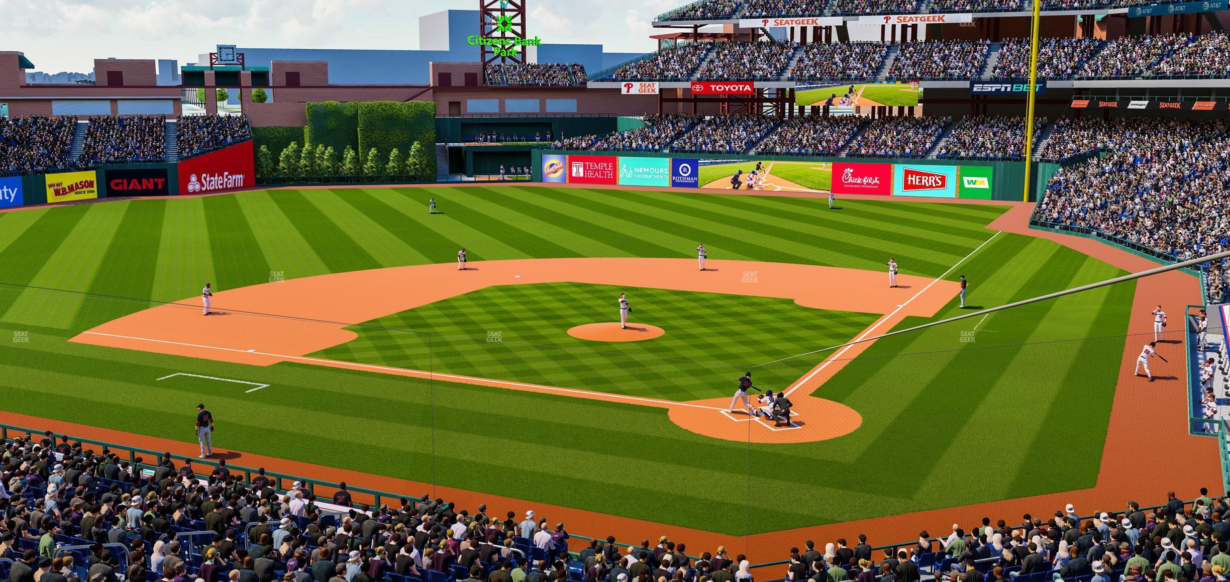 Seating view for Citizens Bank Park Section Suite 29