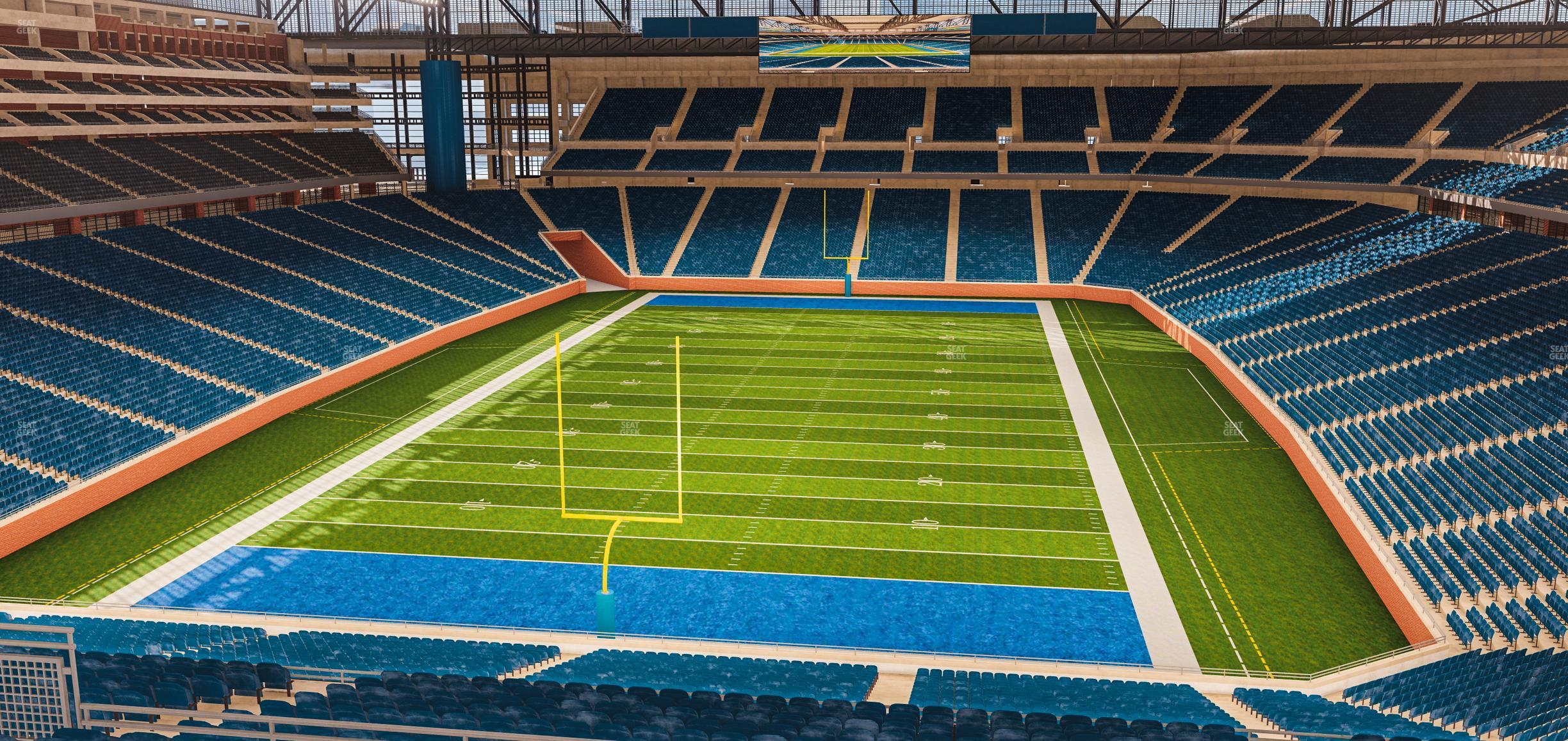 Seating view for Ford Field Section 319