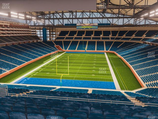 Seating view for Ford Field Section 319