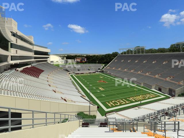 Seating view for Lane Stadium Section 510