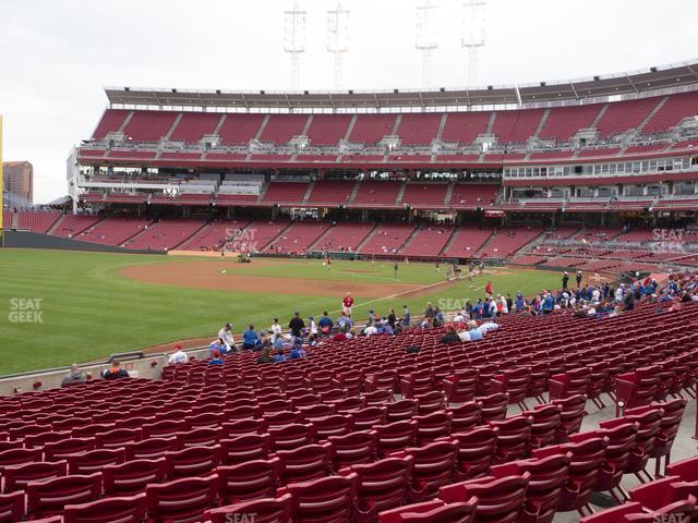 Seating view for Great American Ball Park Section 111