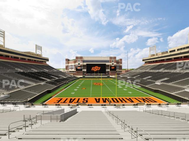 Seating view for Boone Pickens Stadium Section 122