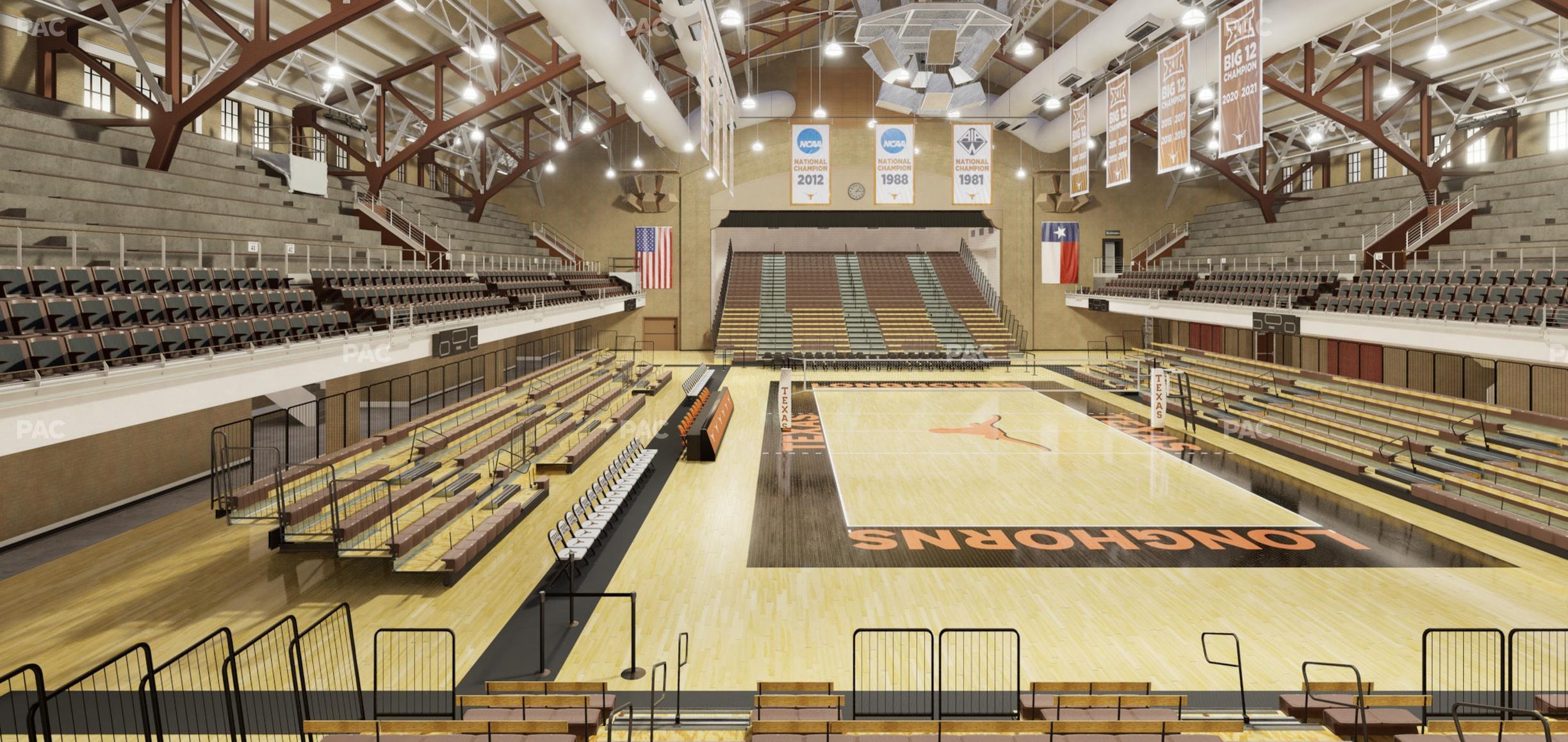 Seating view for Gregory Gym Section Chairback 38