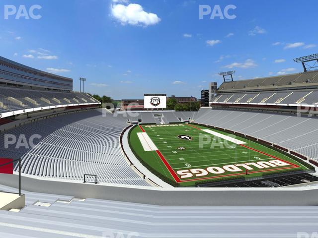 Seating view for Sanford Stadium Section 322