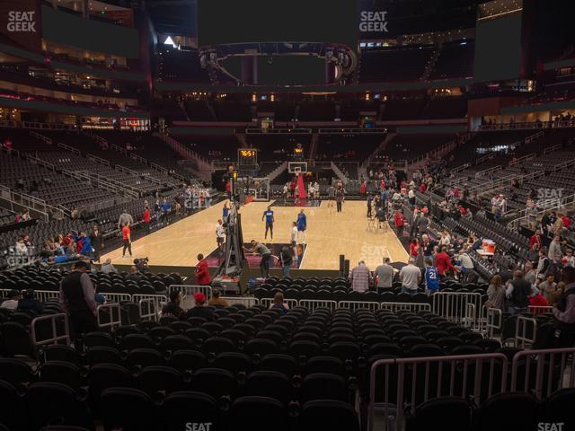 Seating view for State Farm Arena Section 102