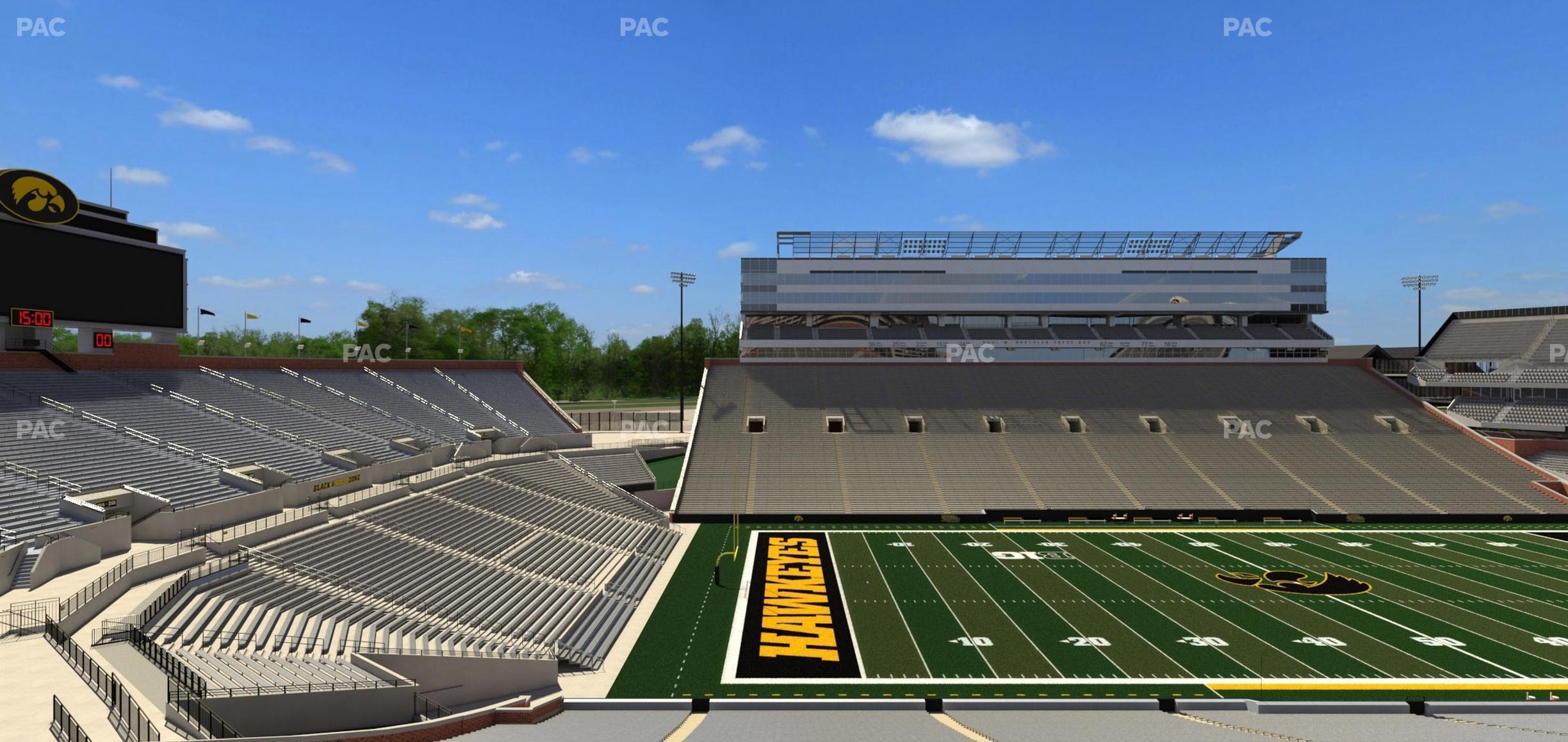 Seating view for Kinnick Stadium Section 109