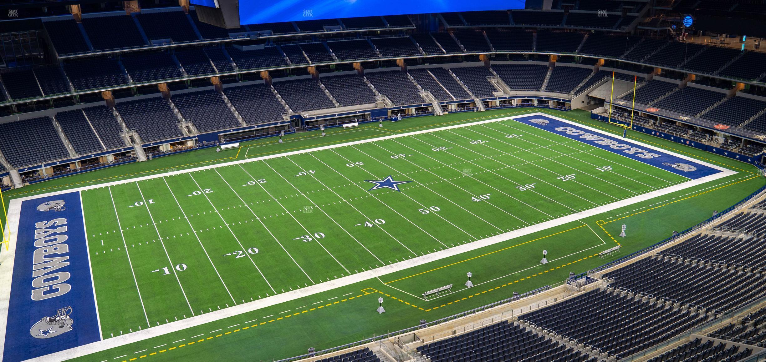 Seating view for AT&T Stadium Section Star Suite 642