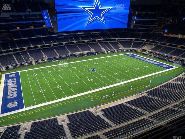 Seating view for AT&T Stadium Section Star Suite 642