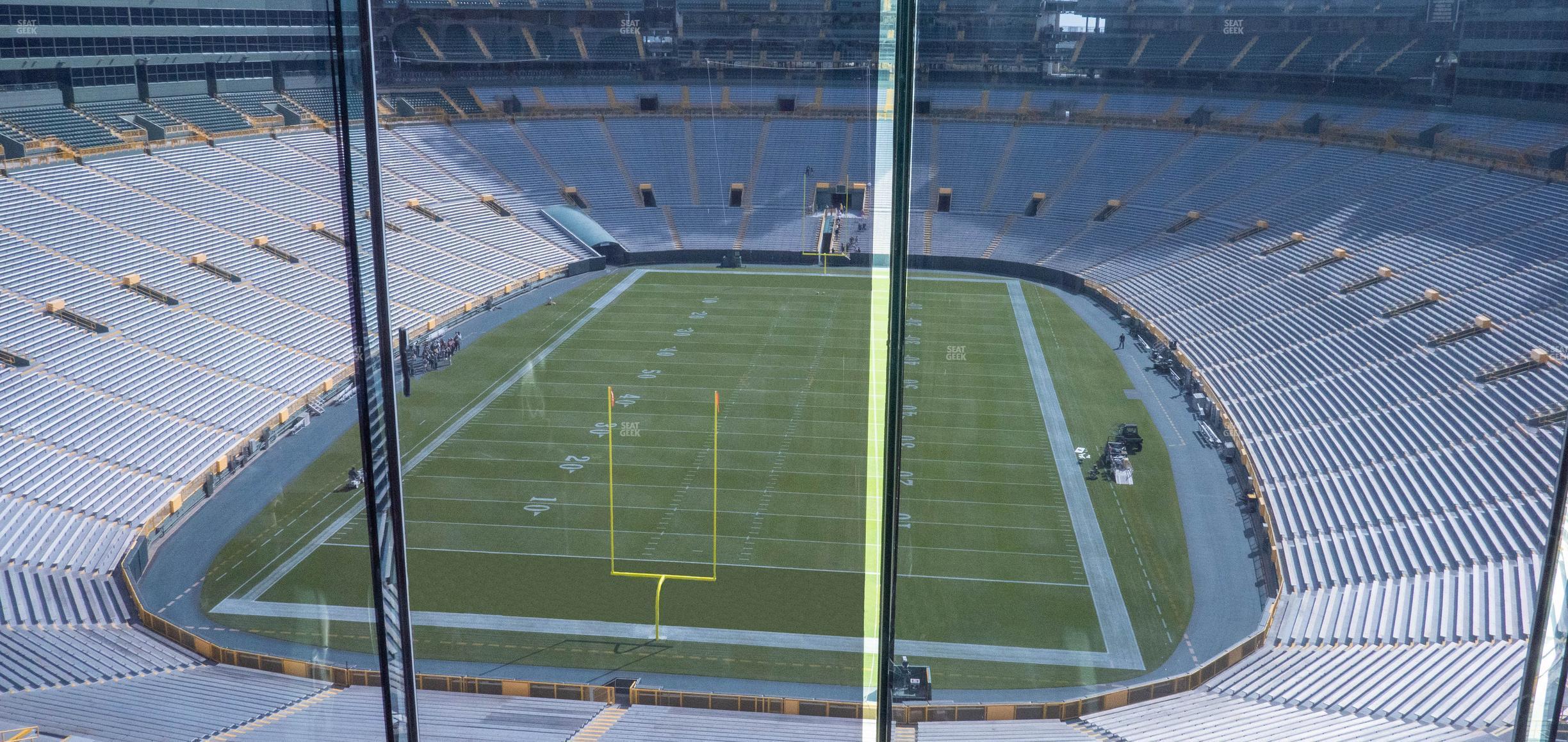 Seating view for Lambeau Field Section 680