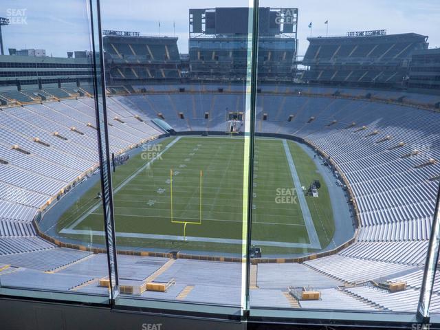 Seating view for Lambeau Field Section 680