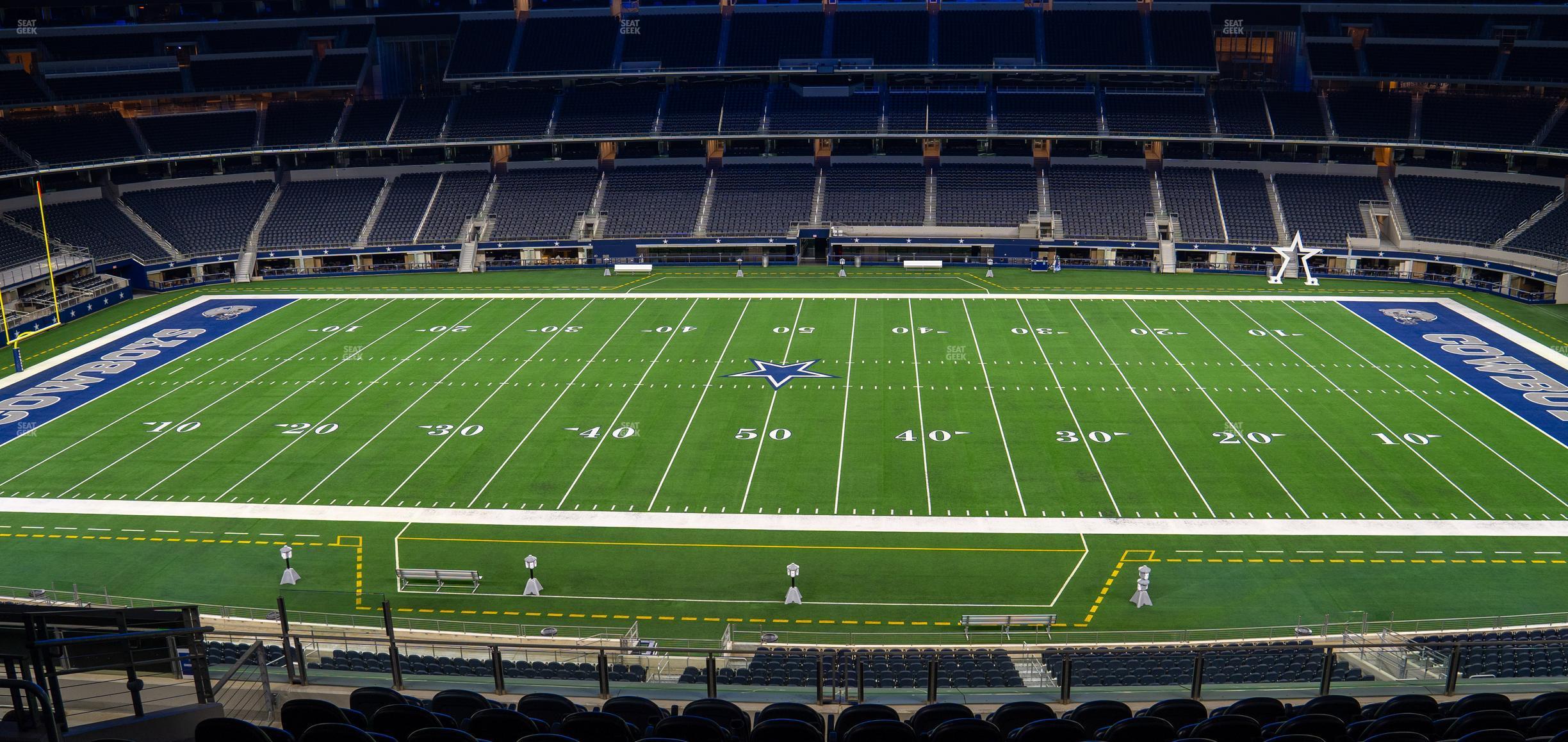 Seating view for AT&T Stadium Section C 310