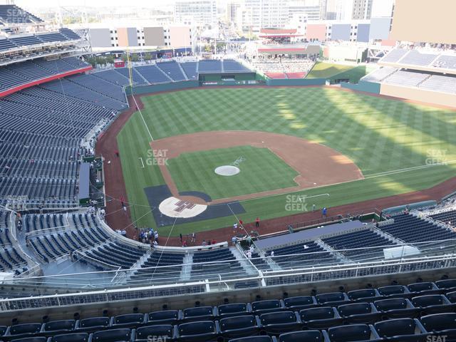 Seating view for Nationals Park Section 416