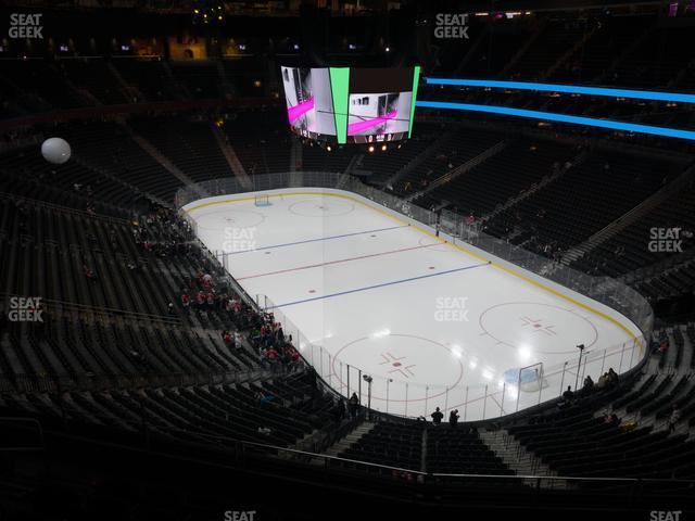 Seating view for T-Mobile Arena Section 211