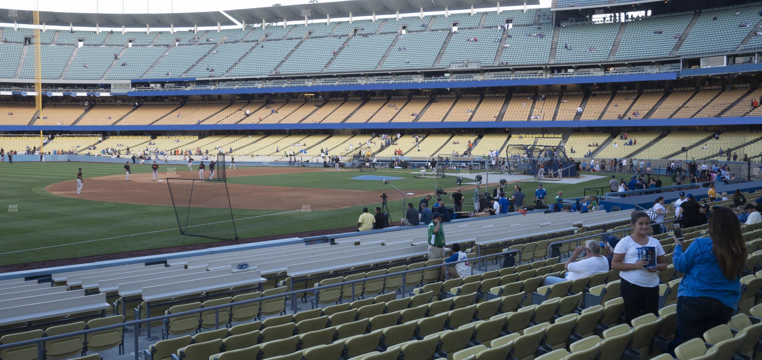 Seating view for Dodger Stadium Section 37 Fd