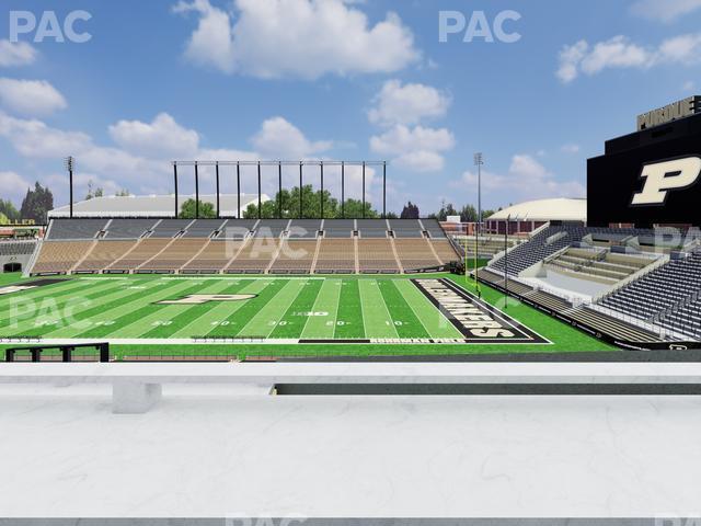 Seating view for Ross Ade Stadium Section Shively Club Terrace 2