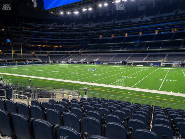 Seating view for AT&T Stadium Section C 133