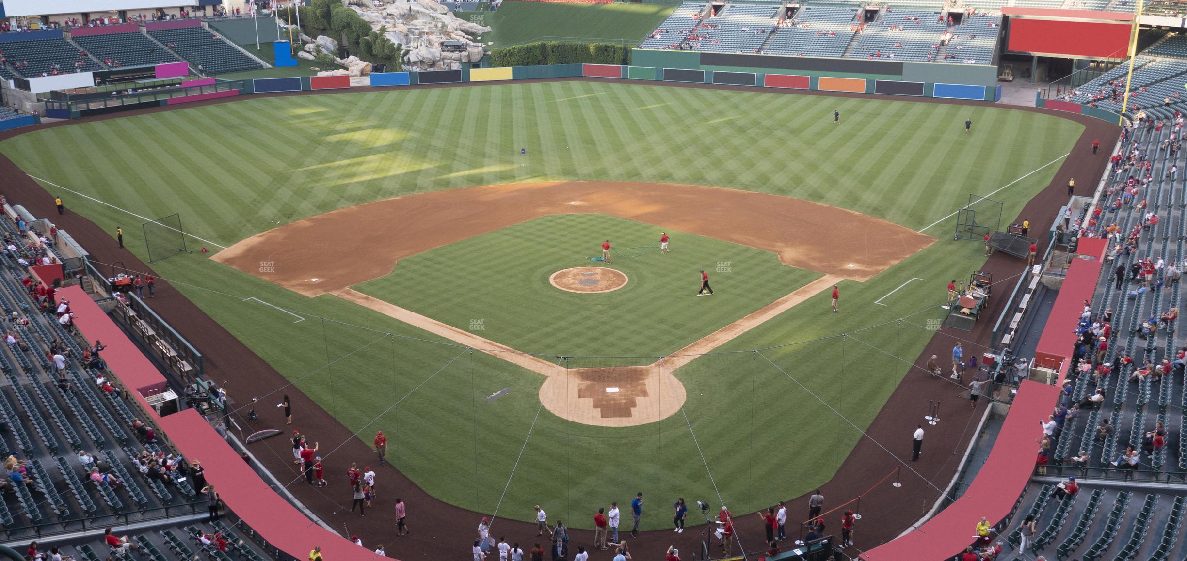 Seating view for Angel Stadium of Anaheim Section 418