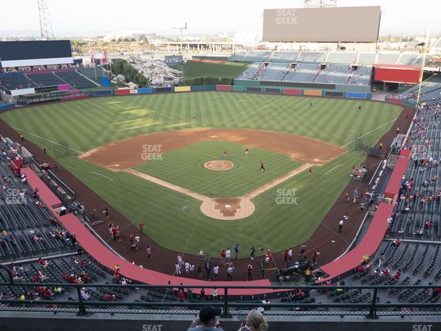 Seating view for Angel Stadium of Anaheim Section 418