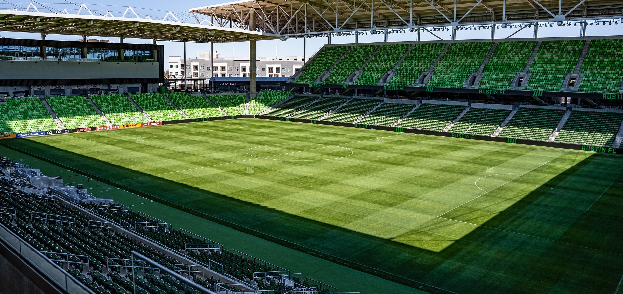 Seating view for Q2 Stadium Section Suite 1