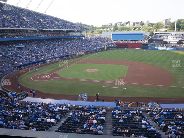 Seating view for Kauffman Stadium Section 317