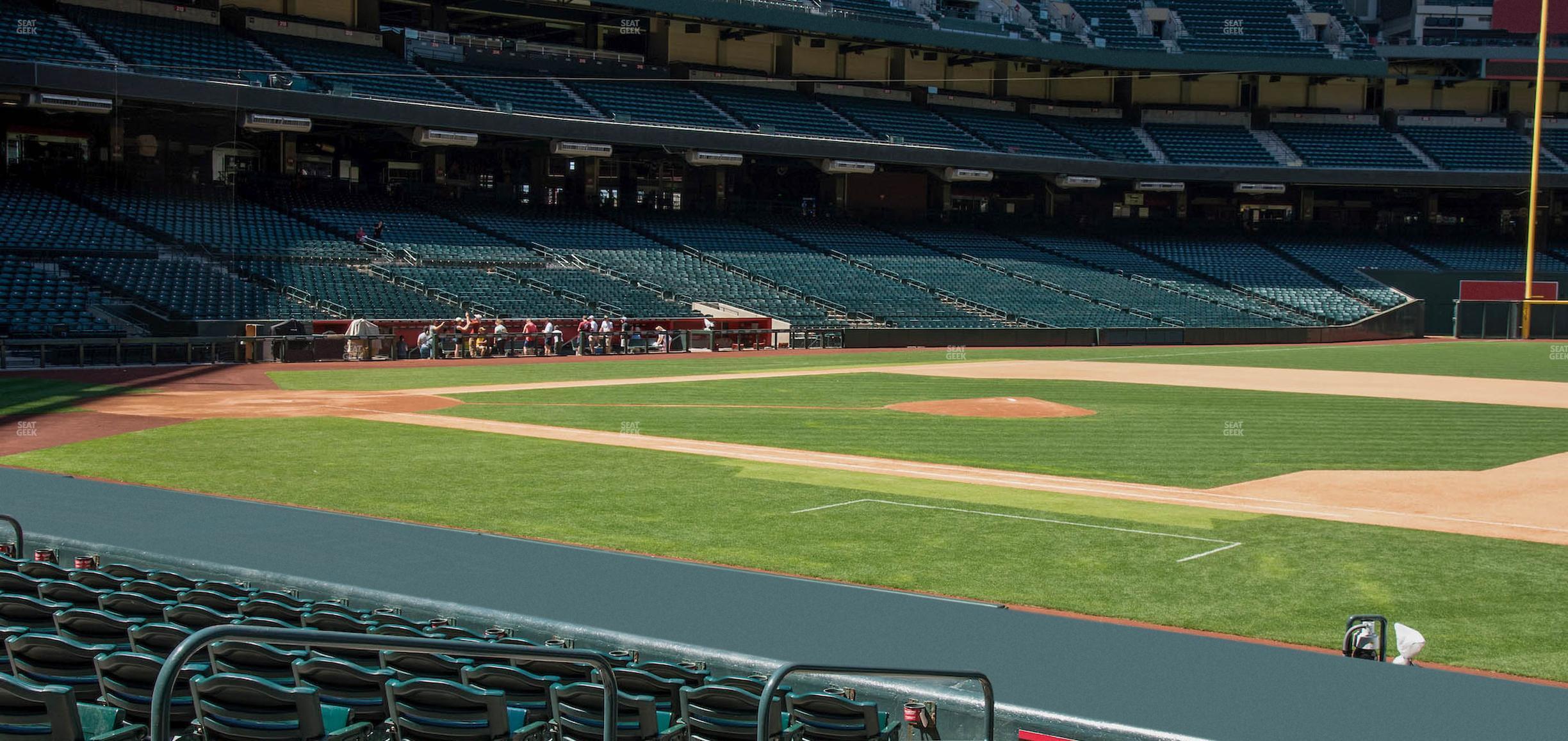 Seating view for Chase Field Section C