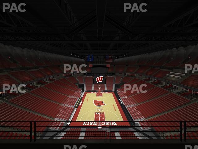 Seating view for Kohl Center Section 315