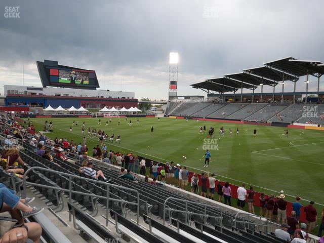 Seating view for Dick's Sporting Goods Park Section 123