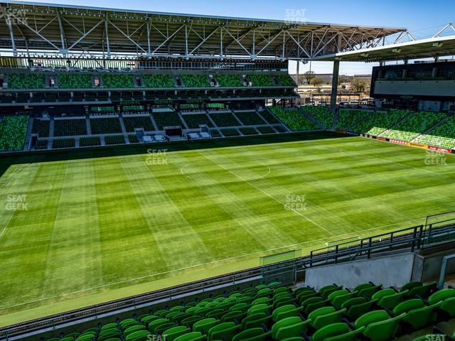 Seating view for Q2 Stadium Section 234