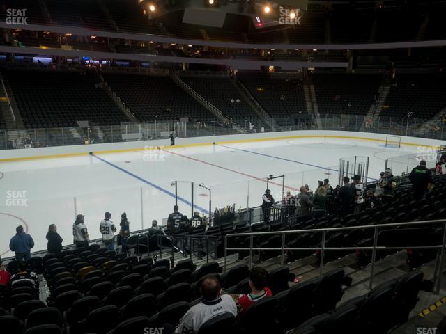 Seating view for T-Mobile Arena Section 4