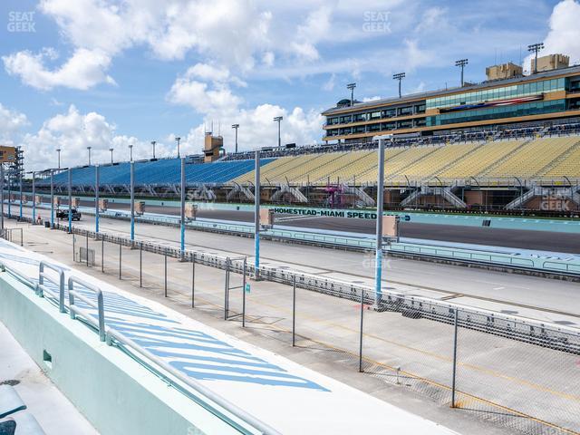 Seating view for Homestead-Miami Speedway Section Pit Road Cabana 19