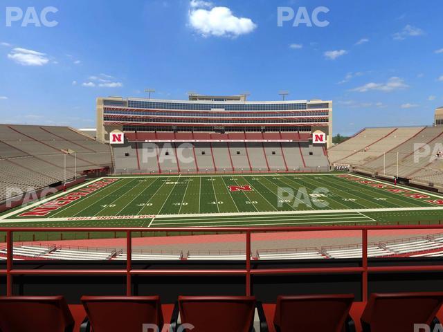 Seating view for Memorial Stadium Nebraska Section 207