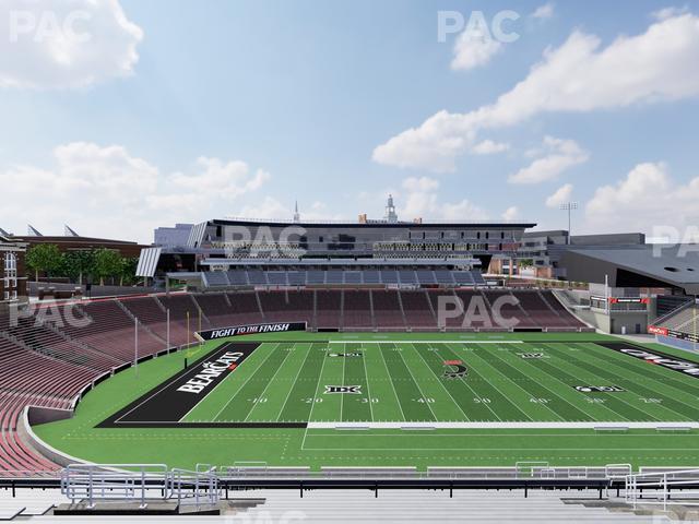 Seating view for Nippert Stadium Section 208