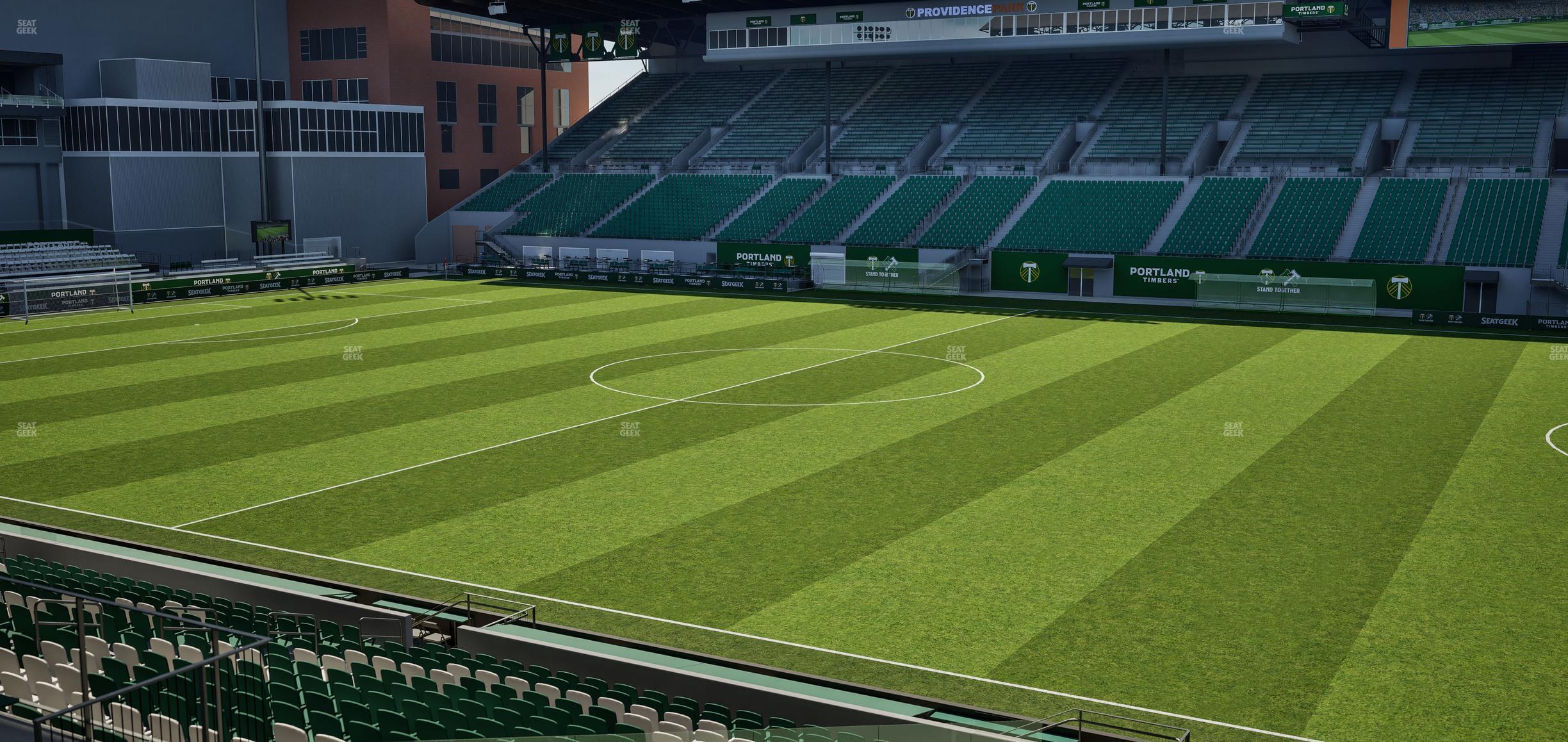 Seating view for Providence Park Section 99