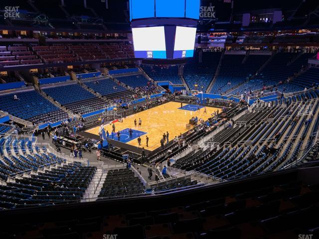 Seating view for Kia Center Section Legends Suite A