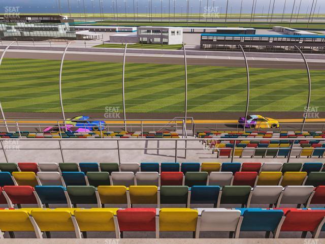 Seating view for Daytona International Speedway Section Back 153