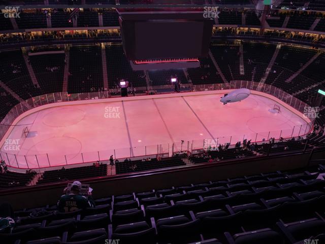 Seating view for Xcel Energy Center Section 205