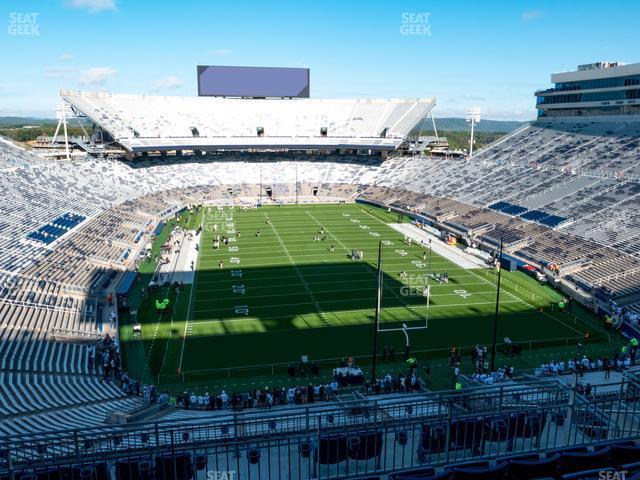 Seating view for Beaver Stadium Section South G Club