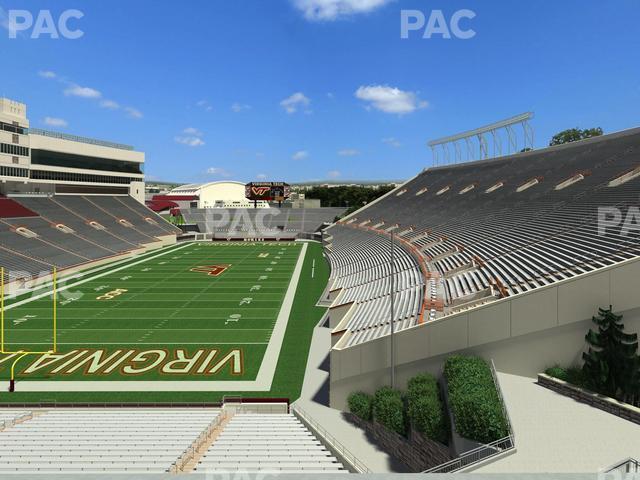 Seating view for Lane Stadium Section 403