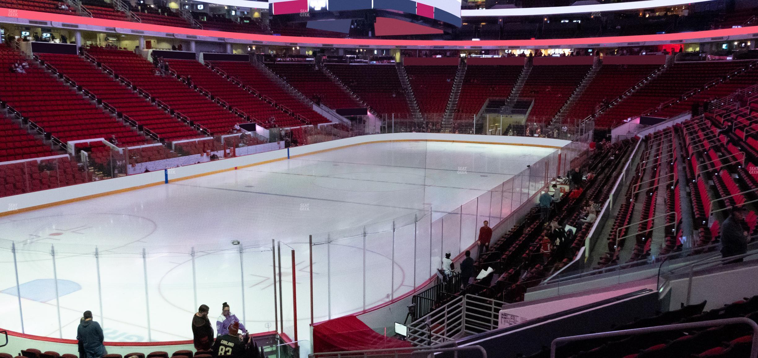 Seating view for Lenovo Center Section 124