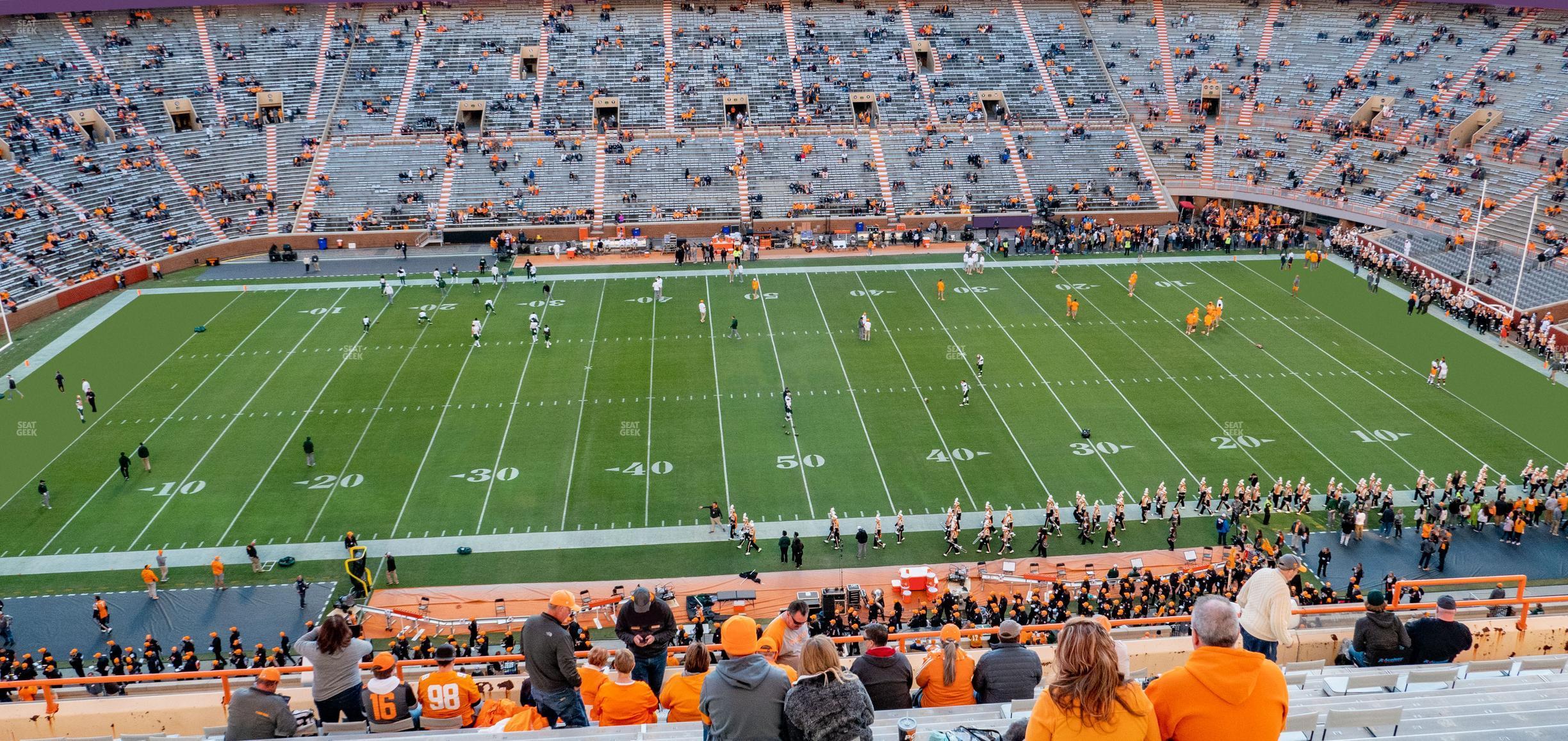 Seating view for Neyland Stadium Section Dd