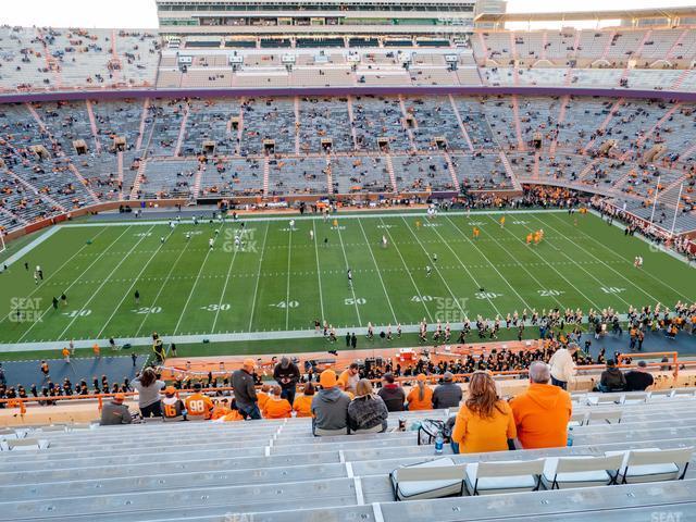 Seating view for Neyland Stadium Section Dd